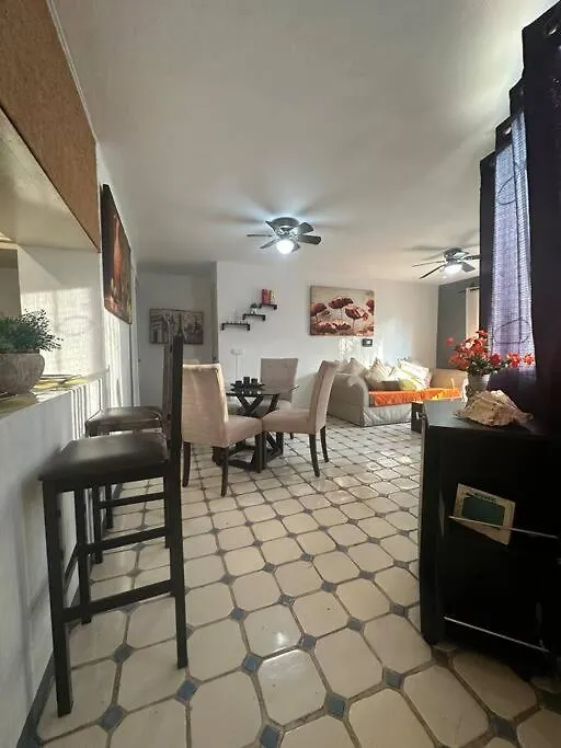 Depa Familiar Con Alberca Wi-Fi Ac Centrico Apartment Cancun Mexico